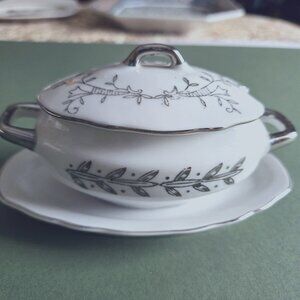 Vintage Lefton Individual Gravy Boat